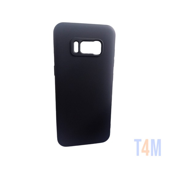 Silicone Cover for Samsung Galaxy S8 Black